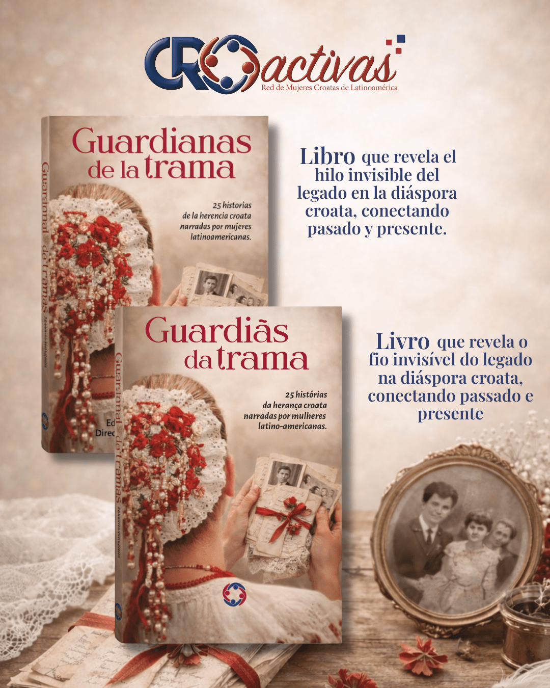 Libro presentación libro GuAardianas de la trama